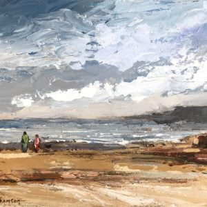 Painting about being at the sea