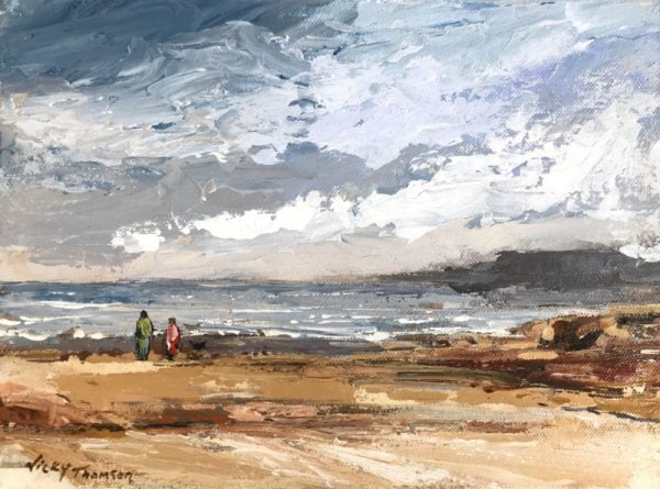 Painting about being at the sea